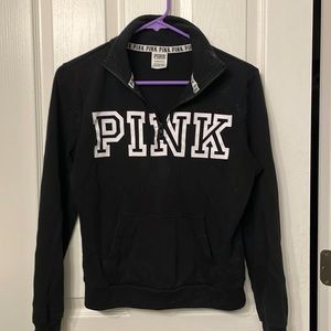 Back zip-up fleece